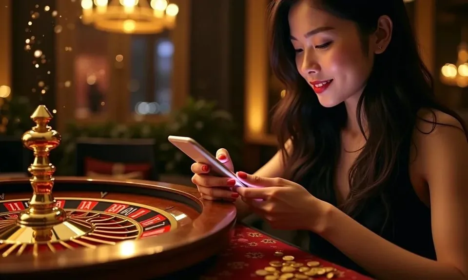 Mobile casino lobby